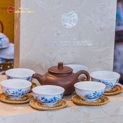 Bộ Ấm Chén An Thổ Túc (Chén sứ)