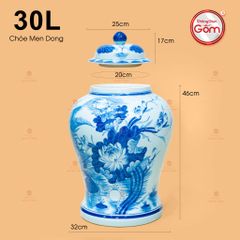 Chóe Ngâm Rượu Men Dong 30L