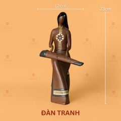 Tượng Cô Gái Việt Nam Đánh Đàn