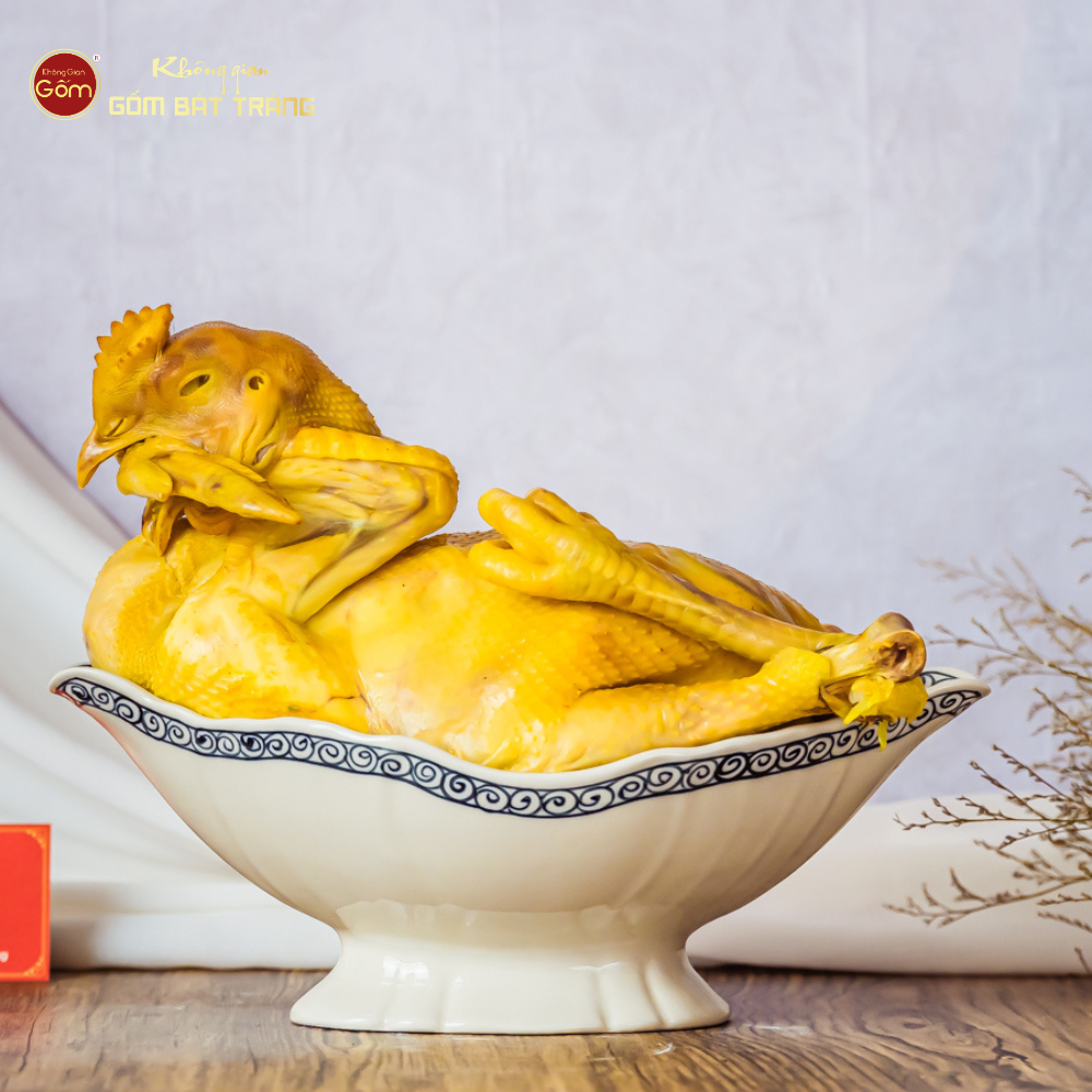 Bộ Bát Đĩa Hoa Mặt Trời Hoa Dây