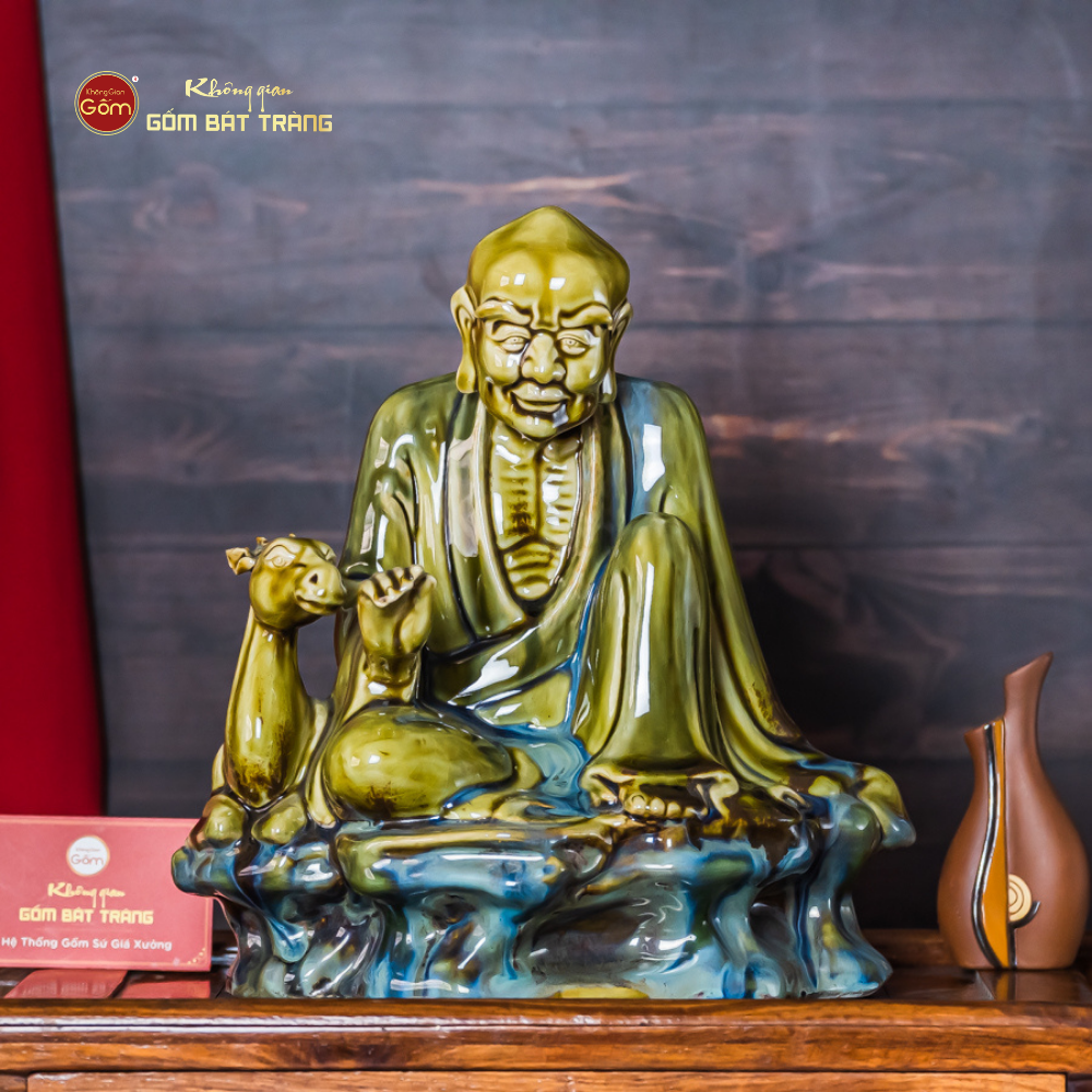 Bộ Tượng Thập Bát La Hán Men Ngọc