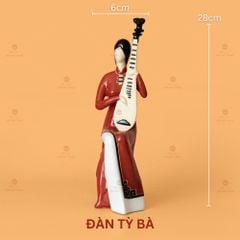 Tượng Cô Gái Việt Nam Đánh Đàn