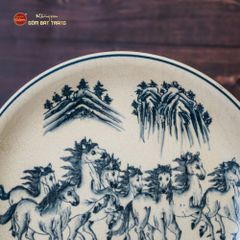 Đĩa Trưng Bày Bát Mã Truy Phong