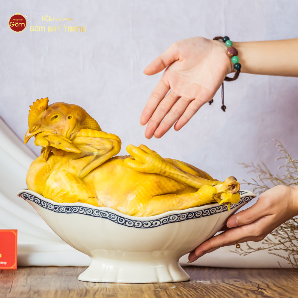 Bộ Bát Đĩa Hoa Mặt Trời Hoa Dây