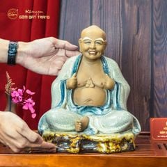 Bộ Tượng Thập Bát Lan Hán Men Rạn