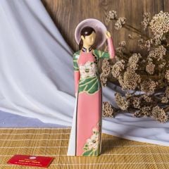 Tượng Cô Gái Việt Nam Áo Dài Nón Lá