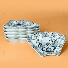 Bộ Bát Đĩa Hoa Mặt Trời Sen Tràm