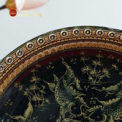 Đĩa Trưng Bày Cửu Ngư Quần Hội Trăng Rằm