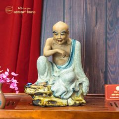 Bộ Tượng Thập Bát Lan Hán Men Rạn