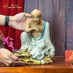 Bộ Tượng Thập Bát Lan Hán Men Rạn