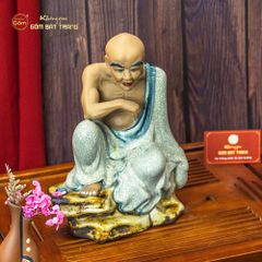 Bộ Tượng Thập Bát Lan Hán Men Rạn
