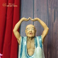 Bộ Tượng Thập Bát Lan Hán Men Rạn