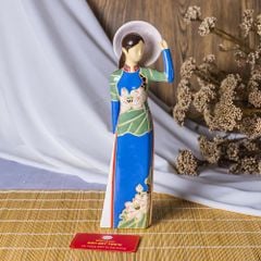 Tượng Cô Gái Việt Nam Áo Dài Nón Lá