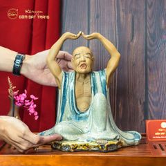 Bộ Tượng Thập Bát Lan Hán Men Rạn