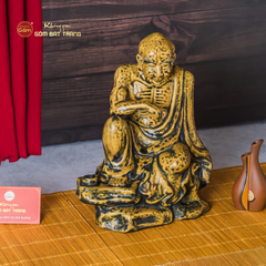 Bộ Tượng Thập Bát La Hán Men Vàng Cổ