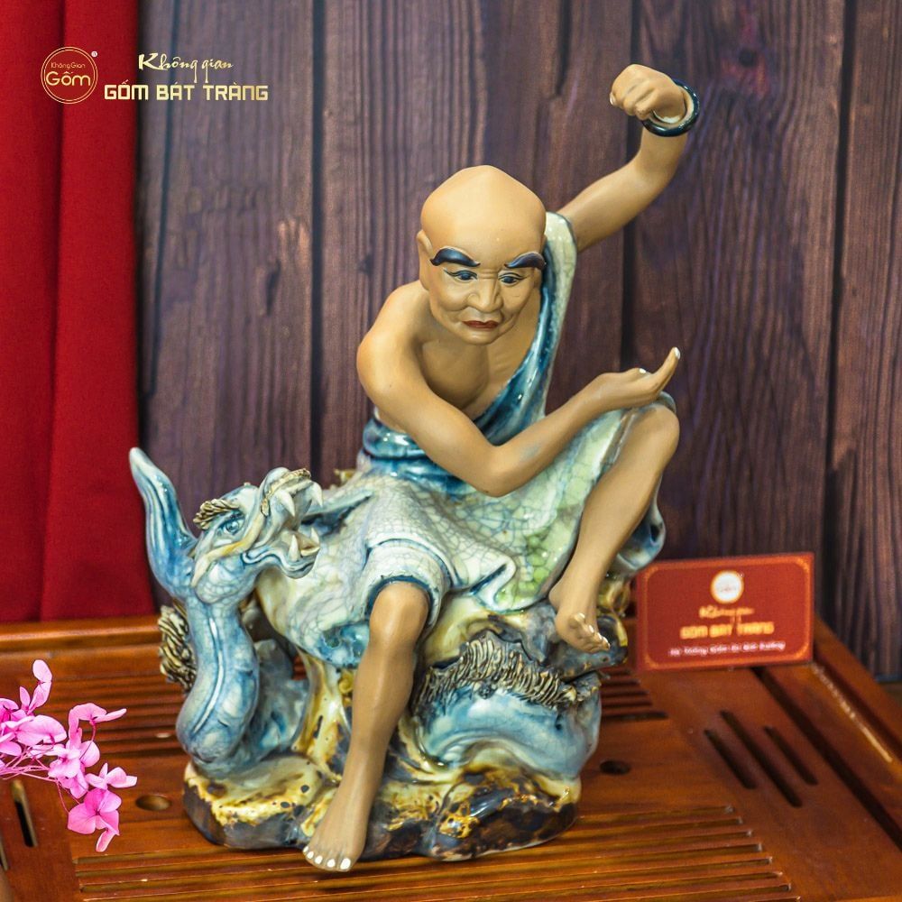 Bộ Tượng Thập Bát Lan Hán Men Rạn