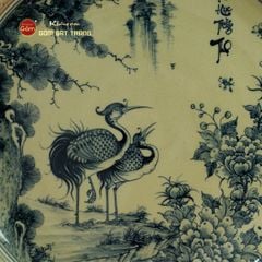 Đĩa Trưng Bày Tùng Hạc Trường Thọ