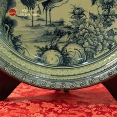 Đĩa Trưng Bày Tùng Hạc Trường Thọ