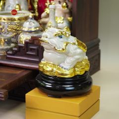 Thiềm Thừ Ngậm Tiền Phong Thủy Dát Vàng