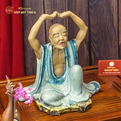 Bộ Tượng Thập Bát Lan Hán Men Rạn