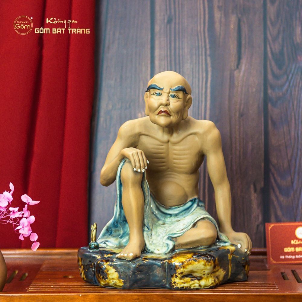 Bộ Tượng Thập Bát Lan Hán Men Rạn