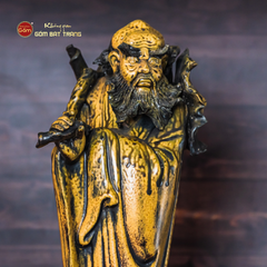 Bộ Tượng Thập Bát La Hán Men Vàng Cổ