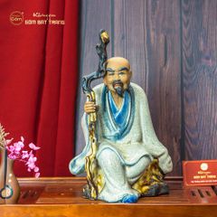 Bộ Tượng Thập Bát Lan Hán Men Rạn