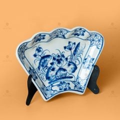 Bộ Bát Đĩa Hoa Mặt Trời Hoa Sen Xanh