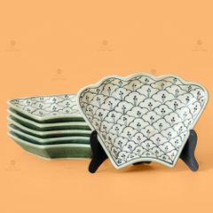 Bộ Bát Đĩa Hoa Mặt Trời Hoa Bèo