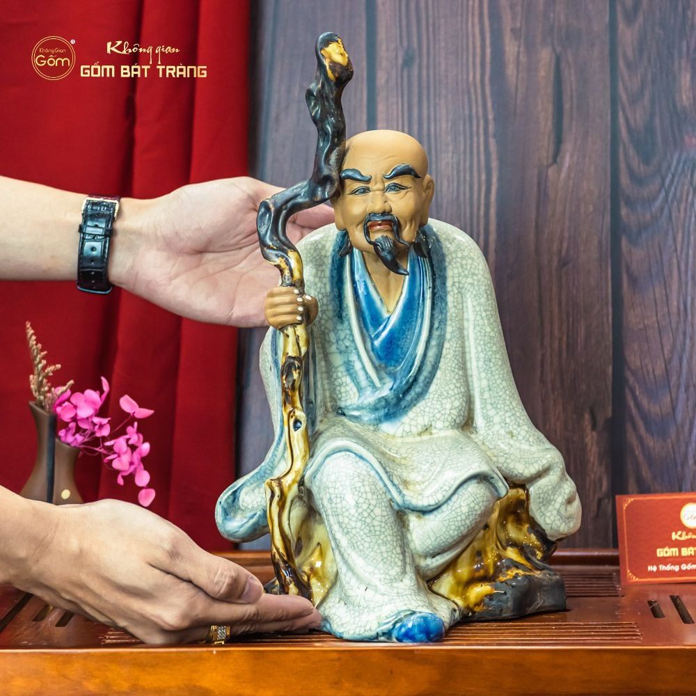 Bộ Tượng Thập Bát Lan Hán Men Rạn