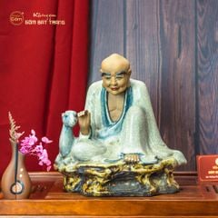 Bộ Tượng Thập Bát Lan Hán Men Rạn