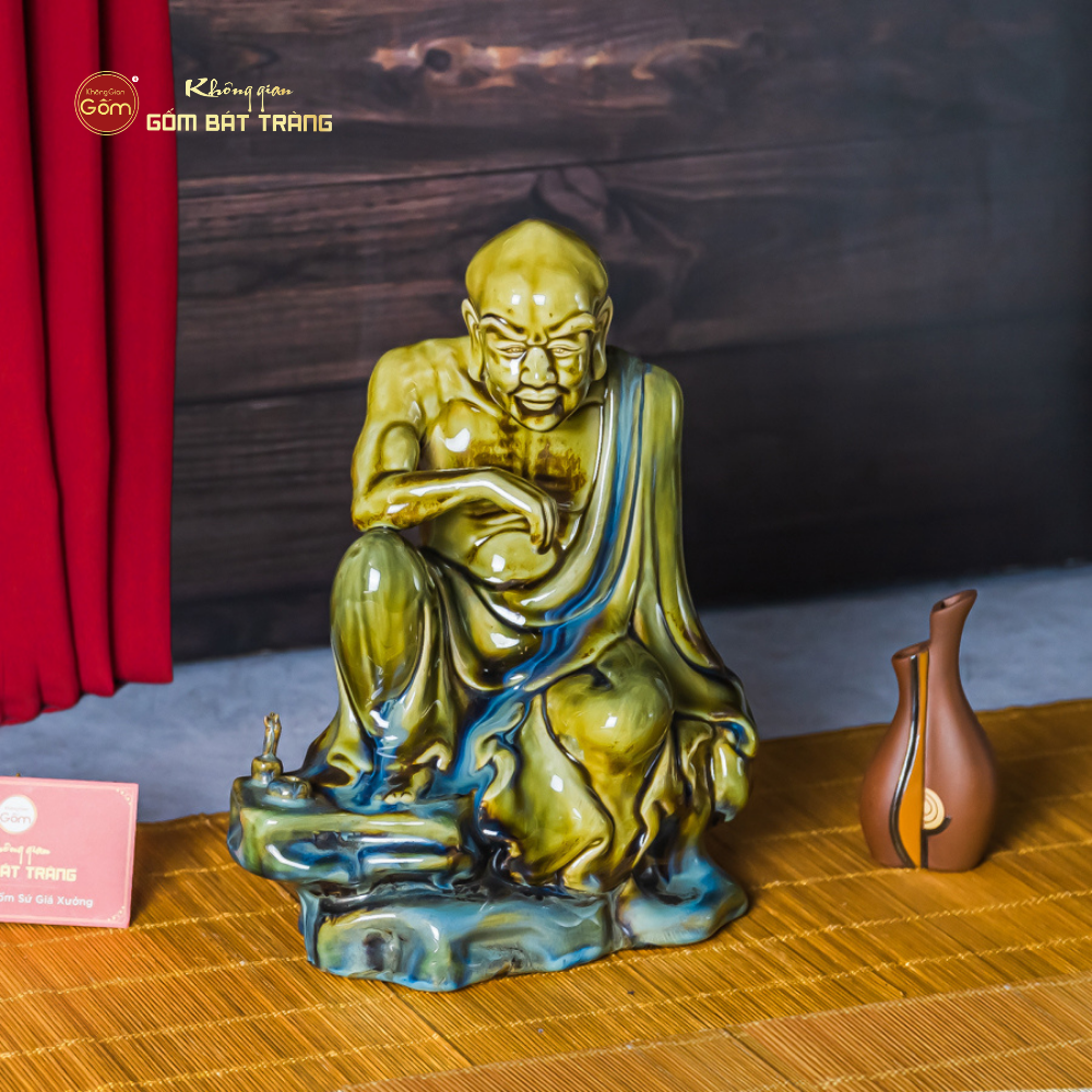 Bộ Tượng Thập Bát La Hán Men Ngọc