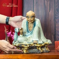Bộ Tượng Thập Bát Lan Hán Men Rạn