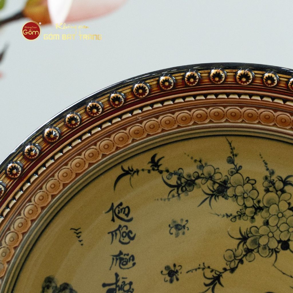Đĩa Trưng Bày Kim Mộc Mãn Đường