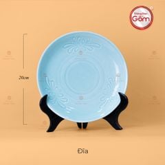 Bộ Bàn Ăn 4 Người (9 Món) Men Ngọc Vân Hoa Cúc