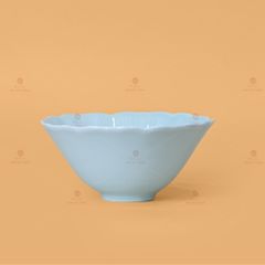 Bộ Bát Đĩa Men Xanh Ngọc Vân Sen