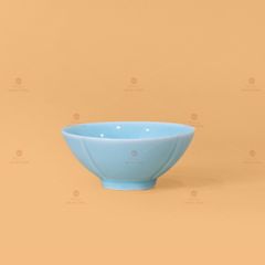 Bộ Bát Đĩa Men Xanh Ngọc Vân Sen