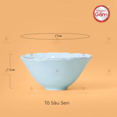 Tô Men Xanh Ngọc Vân Sen Kẻ Vàng