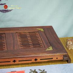 Khay Trà Gỗ Chân Cuốn Thư