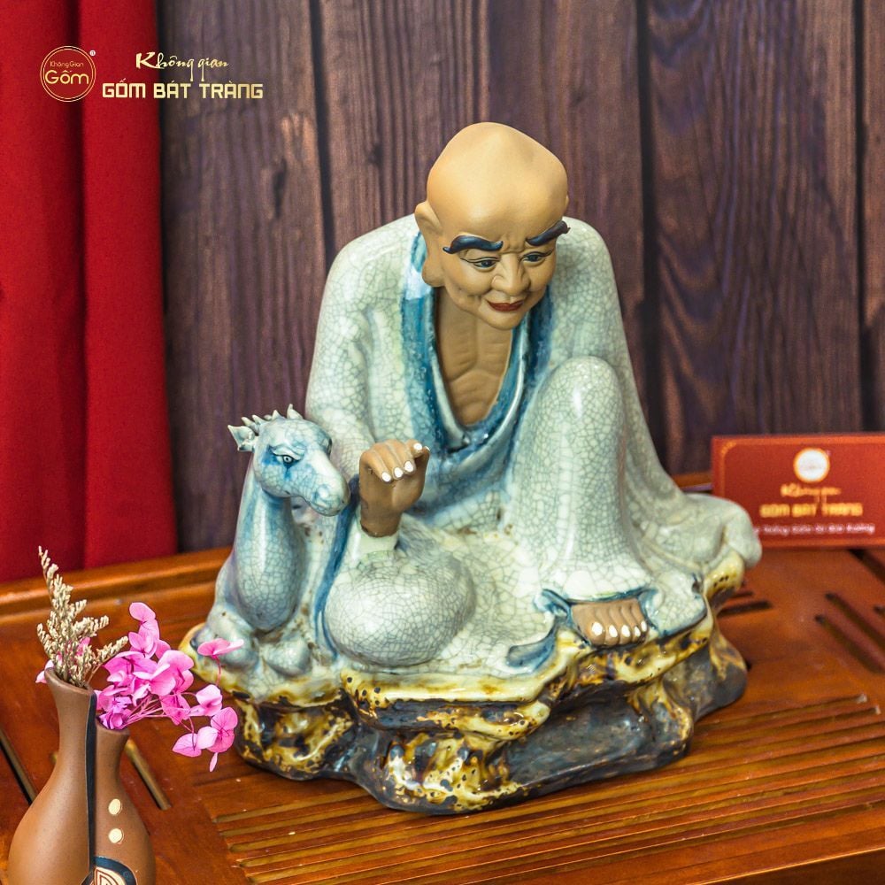 Bộ Tượng Thập Bát Lan Hán Men Rạn