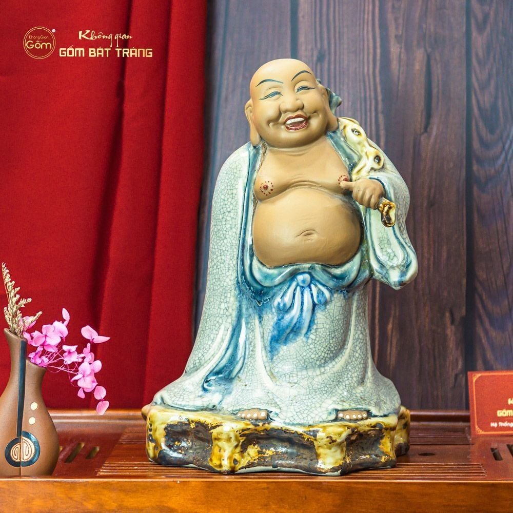 Bộ Tượng Thập Bát Lan Hán Men Rạn