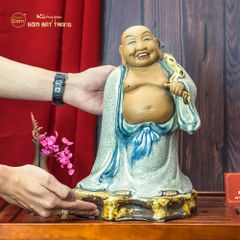 Bộ Tượng Thập Bát Lan Hán Men Rạn