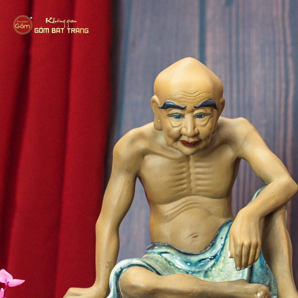 Bộ Tượng Thập Bát Lan Hán Men Rạn