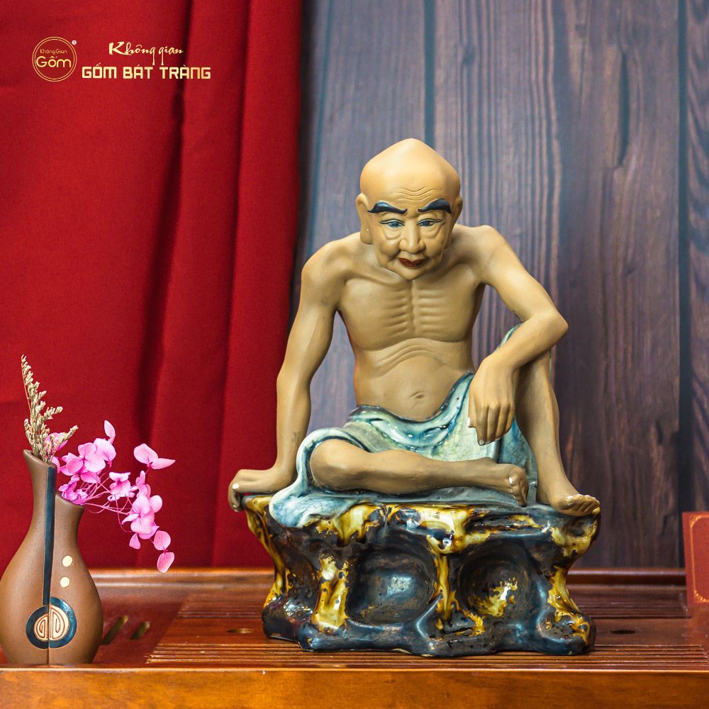 Bộ Tượng Thập Bát Lan Hán Men Rạn