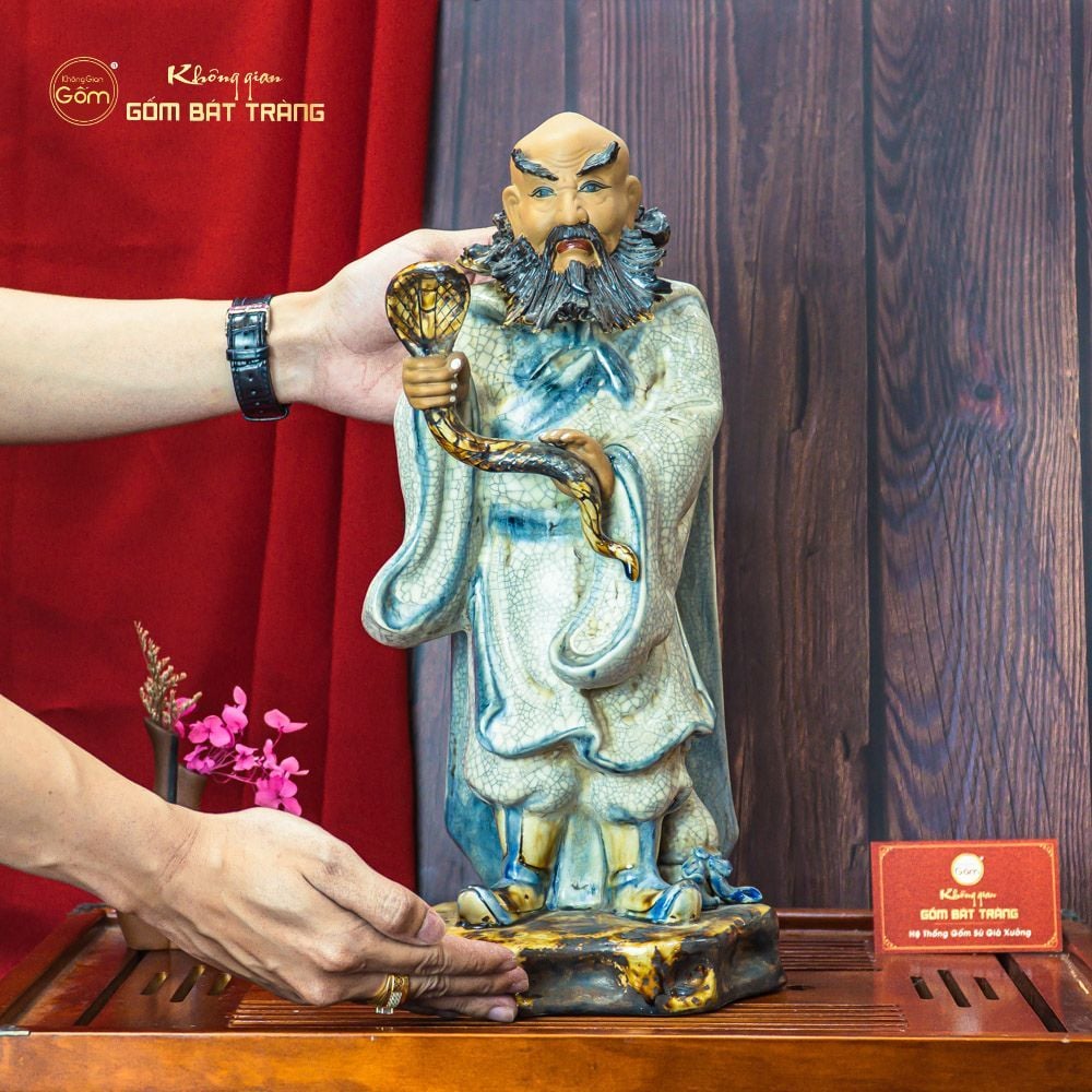 Bộ Tượng Thập Bát Lan Hán Men Rạn