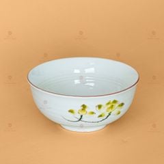 Bộ Bát Đĩa Hoa Mặt Trời Sen Vàng