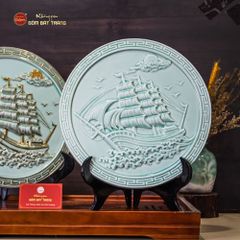 Đĩa Biểu Trưng Thuận Buồm Xuôi Gió