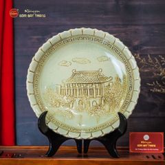 Đĩa Cảnh Trưng Bày Khắc Nổi