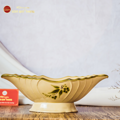 Bộ Bát Đĩa Hoa Mặt Trời Đào Chuồn