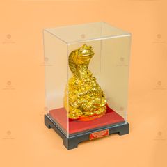 Tượng Linh Vật Rắn Mạ Vàng